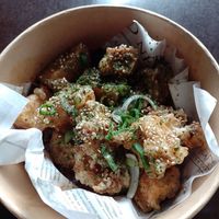 Cauliflower und Tofu chicken (nr 36?) at Kkokki Vegan House in Hamburg