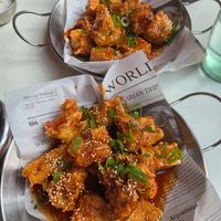 Fried Tofu & Cauliflower at Kkokki Vegan House in Hamburg