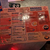Menu at Kkokki Vegan House in Hamburg