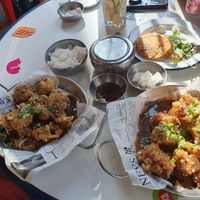 "Mungobeans"pancakes at Kkokki Vegan House in Hamburg