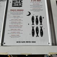 Sandwich menu   at Easy Luck in Orlando