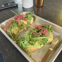 Avocado toast  at Easy Luck in Orlando
