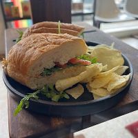 south street sweetheard sandwich (veganized) at Easy Luck in Orlando