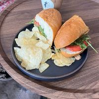 petunia sandwich (veganized) at Easy Luck in Orlando
