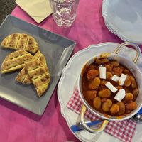 Vegan Giant Beans   at The Old Village in Kefalonia