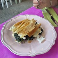 Vegan Spinach Pie  at The Old Village in Kefalonia