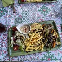 Vegan Giros   at The Old Village in Kefalonia