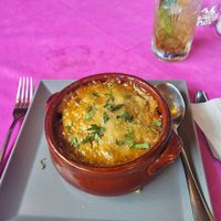 Vegan moussaka at The Old Village in Kefalonia