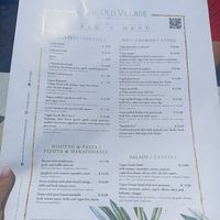 התפריט הטבעוני at The Old Village in Kefalonia