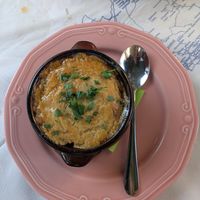 Vegan moussaka at The Old Village in Kefalonia