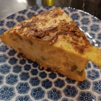 Tortilla de patatas at Organic Ume in Barcelona