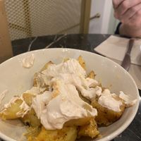Patatas bravas  at Organic Ume in Barcelona