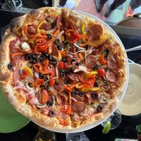 Veggie + vegan mozzarella + plant based pepperoni   at Tony's Pizza Napoletana in San Francisco