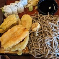 Soba noodles, vegan sushi, and tempura at Yoshimatsu in Tucson
