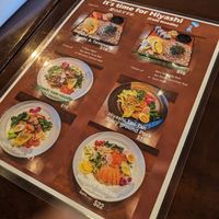 Hiyashi menu at Yoshimatsu in Tucson