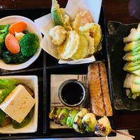 Vegan bento box at Yoshimatsu in Tucson