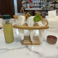 Crispy Enoki - amazing!  at Plant Based in 