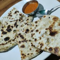 Tofu paratha at The Healthy Kitchen in Manali