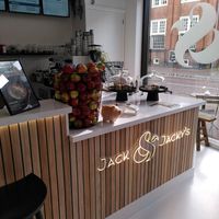 Counter at Jack & Jacky's in Breda