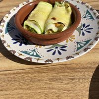 Zucchini Starter  at Humus Vegan Tenerife in Tenerife