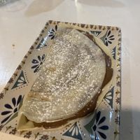 Nutella crepe  at Humus Vegan Tenerife in Tenerife
