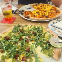 Pizza :) at Humus Vegan Tenerife in Tenerife