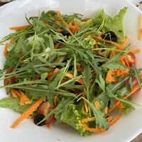 Really large side salad   at Humus Vegan Tenerife in Tenerife