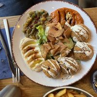 Falafel Platte  at Foodlogie in Essen