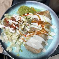 Lentil brunch burrito   at This is Loco in Athens