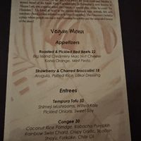 The roasted and pickles red beet salad I got several times during stay!   at Brown's Beach House in Kohala Coast