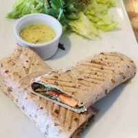 Grilled Vegetable Wrap  at Beano's Cafe in Alexandria