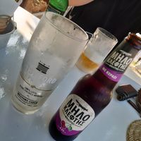 Drinks with ice cold glasses at Happy Friends in Rhodes