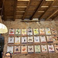 All types in the first line are vegan   at OGGI - Officina Gelato Gusto Italiano in Milan