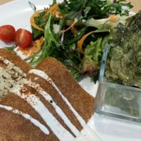 raw samosa at Raw8 Cafe in Osaka
