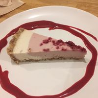 Berry cheesecake  at Raw8 Cafe in Osaka