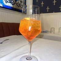 aperol spritz  at Restaurant Beatrice in Dallas