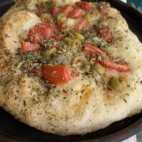 And Focaccia  at TierraLibre in Santiago