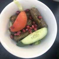 Stuffed vine leaves  at Di Yar in Nice