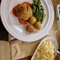 Alheira vegan at Restaurante Cerdeira in Braga