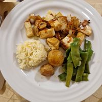 Tofu at Restaurante Cerdeira in Braga