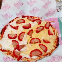 Pita Pizza (Peach Style) at 31 Gatitos in Mexico City