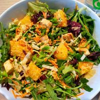 "Thai & Stop Me" salad with organic tofu instead of shrimp at Crisp & Green in Naples