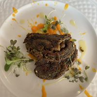 Polpettone di lenticchie  at Agrolago in Trevignano Romano