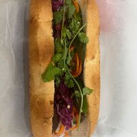 Bahn mi at Plantiful Superfoods in Seattle
