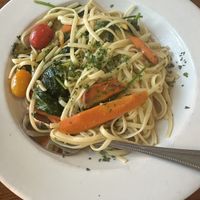 Primavera made vegan  at Scargo Cafe in Dennis
