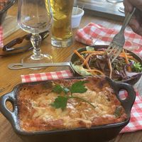Lasagnes véganes (plat végane du jour)  at La Brasserie Royannaise in Royan