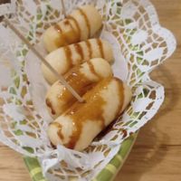 Sweet fried dough at Hotpot Restaurant Ting Song 随园·听松  in Berlin