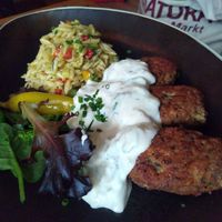 Greek platter at Körle und Adam in Stuttgart