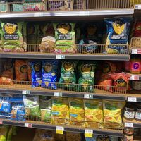 Vegan Friendly Chip/Snack Section (Siete Brand)  at Whole Foods Market in San Mateo