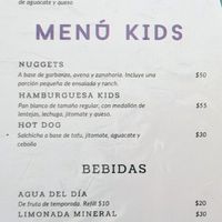 Menu 4 of 8, April 2023 at Casa Onca Centro in Aguascalientes